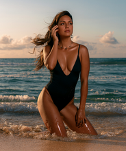 Load image into Gallery viewer, Noa Kai Gisele One Piece in Midnight Black